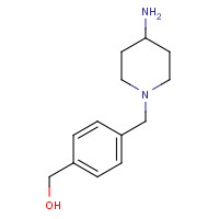 1444123-41-4 [4-[(4-aminopiperidin-1-yl)methyl]phenyl]methanol chemical structure