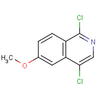 630423-38-0 1,4-dichloro-6-methoxyisoquinoline chemical structure