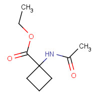 1207754-96-8 ethyl 1-acetamidocyclobutane-1-carboxylate chemical structure
