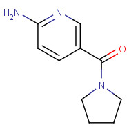 218631-50-6 (6-aminopyridin-3-yl)-pyrrolidin-1-ylmethanone chemical structure