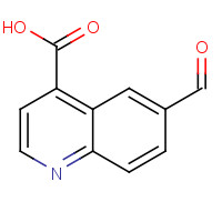 916813-00-8 6-formylquinoline-4-carboxylic acid chemical structure
