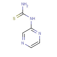 31437-05-5 pyrazin-2-ylthiourea chemical structure