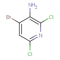 1121586-37-5 4-bromo-2,6-dichloropyridin-3-amine chemical structure