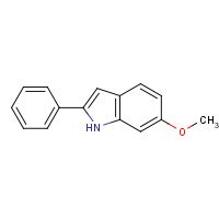 57826-36-5 6-methoxy-2-phenyl-1H-indole chemical structure