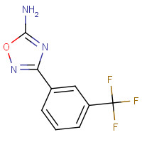 910442-24-9 3-[3-(trifluoromethyl)phenyl]-1,2,4-oxadiazol-5-amine chemical structure