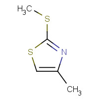 5316-67-6 4-methyl-2-methylsulfanyl-1,3-thiazole chemical structure