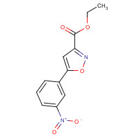 866040-66-6 ethyl 5-(3-nitrophenyl)-1,2-oxazole-3-carboxylate chemical structure