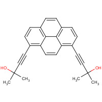 863643-48-5 4-[8-(3-hydroxy-3-methylbut-1-ynyl)pyren-1-yl]-2-methylbut-3-yn-2-ol chemical structure