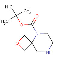 1367936-05-7 tert-butyl 2-oxa-5,8-diazaspiro[3.5]nonane-5-carboxylate chemical structure