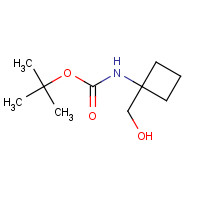 1142211-17-3 tert-butyl N-[1-(hydroxymethyl)cyclobutyl]carbamate chemical structure