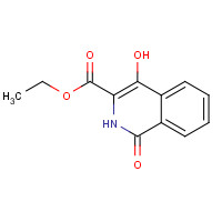 14174-93-7 ethyl 4-hydroxy-1-oxo-2H-isoquinoline-3-carboxylate chemical structure