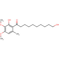 104966-97-4 10-hydroxy-1-(2-hydroxy-3,4-dimethoxy-6-methylphenyl)decan-1-one chemical structure