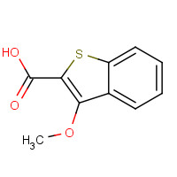 19354-50-8 3-methoxy-1-benzothiophene-2-carboxylic acid chemical structure