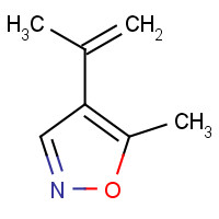 1235542-26-3 5-methyl-4-prop-1-en-2-yl-1,2-oxazole chemical structure