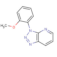 62052-16-8 3-(2-methoxyphenyl)triazolo[4,5-b]pyridine chemical structure