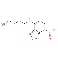 433217-92-6 N'-(4-nitro-2,1,3-benzoxadiazol-7-yl)butane-1,4-diamine chemical structure