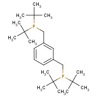 149968-36-5 ditert-butyl-[[3-(ditert-butylphosphanylmethyl)phenyl]methyl]phosphane chemical structure