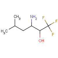326010-95-1 3-amino-1,1,1-trifluoro-5-methylhexan-2-ol chemical structure