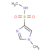 410545-45-8 N,1-dimethylimidazole-4-sulfonamide chemical structure
