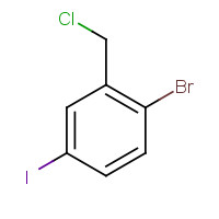946525-31-1 1-bromo-2-(chloromethyl)-4-iodobenzene chemical structure