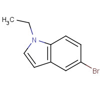195253-49-7 5-bromo-1-ethylindole chemical structure