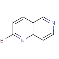 72754-06-4 2-bromo-1,6-naphthyridine chemical structure