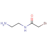 16505-88-7 N-(2-aminoethyl)-2-bromoacetamide chemical structure