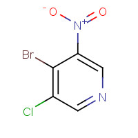 1072141-30-0 4-bromo-3-chloro-5-nitropyridine chemical structure