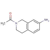 81885-67-8 1-(7-amino-3,4-dihydro-1H-isoquinolin-2-yl)ethanone chemical structure