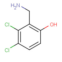 51571-15-4 2-(aminomethyl)-3,4-dichlorophenol chemical structure