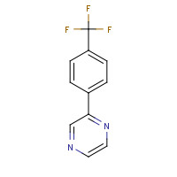 380626-88-0 2-[4-(trifluoromethyl)phenyl]pyrazine chemical structure