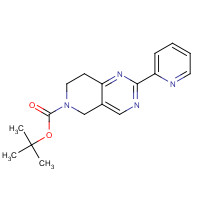 1053655-84-7 tert-butyl 2-pyridin-2-yl-7,8-dihydro-5H-pyrido[4,3-d]pyrimidine-6-carboxylate chemical structure