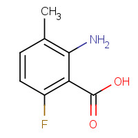 874804-26-9 2-amino-6-fluoro-3-methylbenzoic acid chemical structure