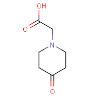 218772-96-4 2-(4-oxopiperidin-1-yl)acetic acid chemical structure