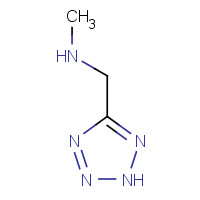 1249673-88-8 N-methyl-1-(2H-tetrazol-5-yl)methanamine chemical structure