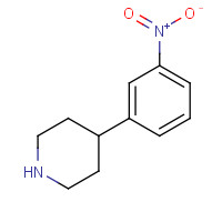 858850-25-6 4-(3-nitrophenyl)piperidine chemical structure