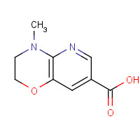 915707-58-3 4-methyl-2,3-dihydropyrido[3,2-b][1,4]oxazine-7-carboxylic acid chemical structure