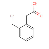 13737-35-4 2-[2-(bromomethyl)phenyl]acetic acid chemical structure