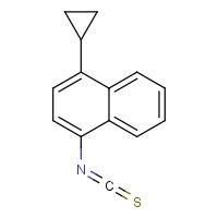 878671-95-5 1-cyclopropyl-4-isothiocyanatonaphthalene chemical structure