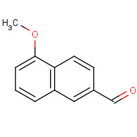 56894-94-1 5-methoxynaphthalene-2-carbaldehyde chemical structure