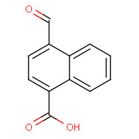 219685-15-1 4-formylnaphthalene-1-carboxylic acid chemical structure