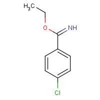827-72-5 ethyl 4-chlorobenzenecarboximidate chemical structure