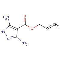 1613191-73-3 prop-2-enyl 3,5-diamino-1H-pyrazole-4-carboxylate chemical structure