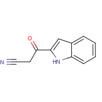 1265235-14-0 3-(1H-indol-2-yl)-3-oxopropanenitrile chemical structure