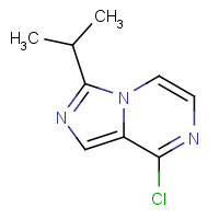 1320266-90-7 8-chloro-3-propan-2-ylimidazo[1,5-a]pyrazine chemical structure