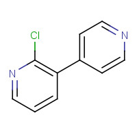 1187968-06-4 2-chloro-3-pyridin-4-ylpyridine chemical structure