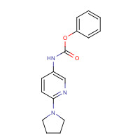 1419603-97-6 phenyl N-(6-pyrrolidin-1-ylpyridin-3-yl)carbamate chemical structure