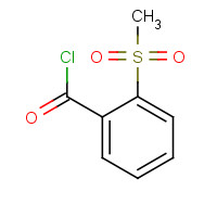 49639-13-6 2-methylsulfonylbenzoyl chloride chemical structure