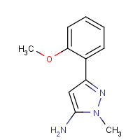 957313-52-9 5-(2-methoxyphenyl)-2-methylpyrazol-3-amine chemical structure