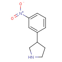 1263279-39-5 3-(3-nitrophenyl)pyrrolidine chemical structure